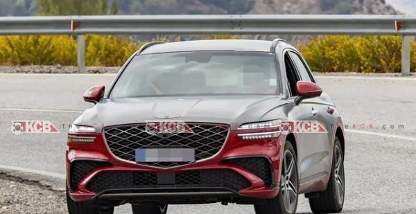 掌牛宝 综合续航900公里！捷尼赛思GV70EREV谍照曝光，定位中型SUV
